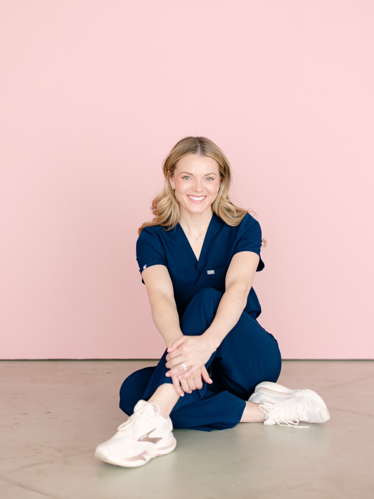 Channing Stewart sitting casually